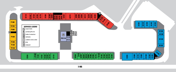 1475 N Burkhart Rd, Howell, MI for rent - Site Plan - Image 2 of 4