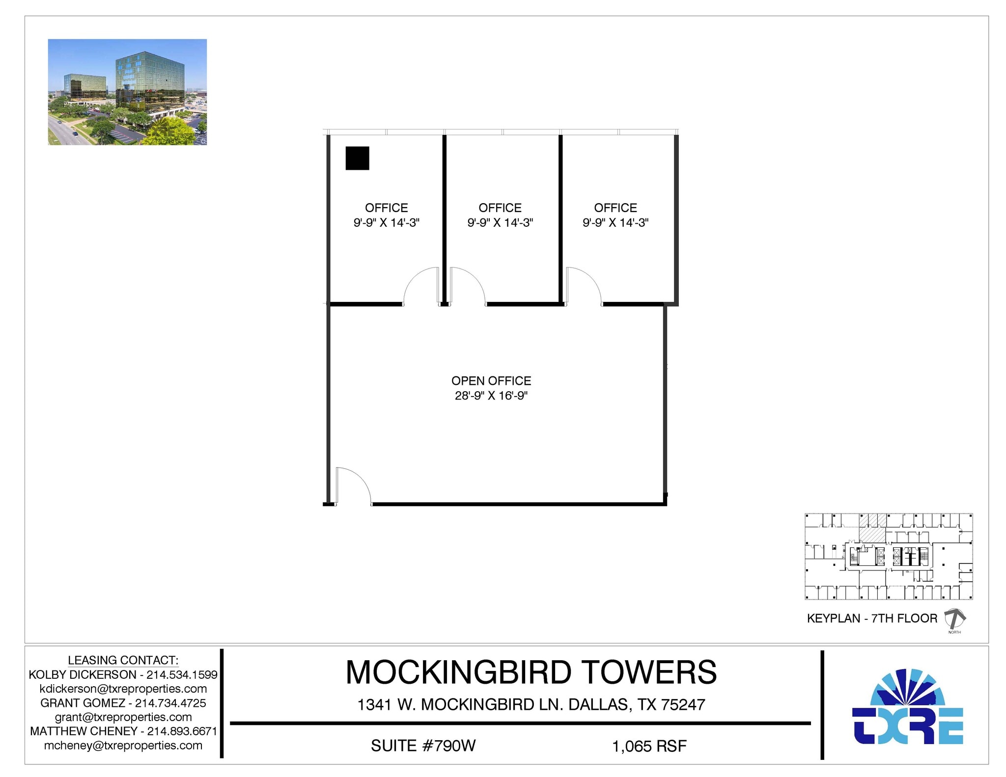 1341 W Mockingbird Ln, Dallas, TX to rent Floor Plan- Image 1 of 1