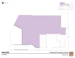 1350 Euclid Ave, Cleveland, OH to rent Site Plan- Image 1 of 1