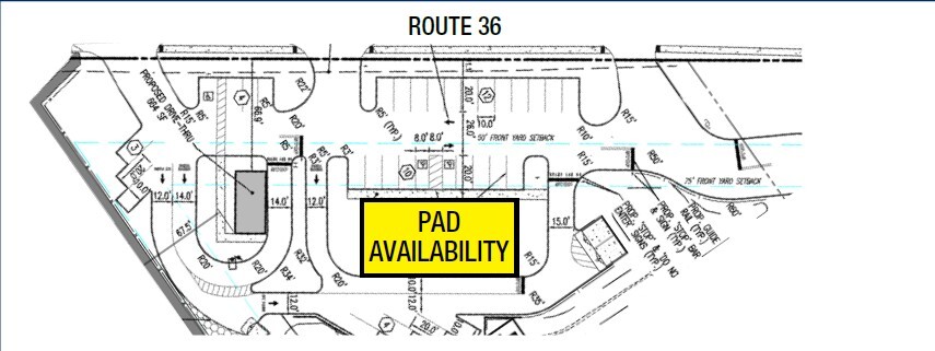 1030 Route 36, Hazlet, NJ for rent - Site Plan - Image 2 of 2