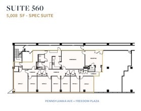 1331 Pennsylvania Ave NW, Washington, DC for rent Floor Plan- Image 1 of 7