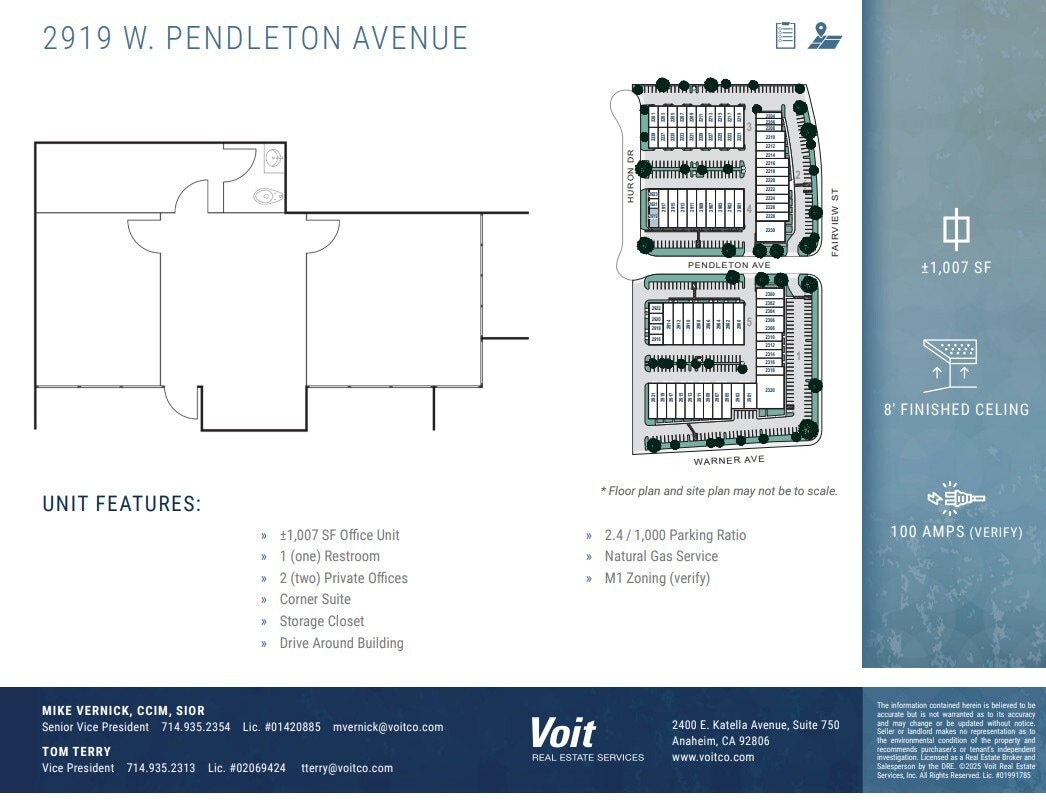 2223-2320 S Fairview St, Santa Ana, CA to rent Floor Plan- Image 1 of 1