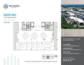 300 Tri State International, Lincolnshire, IL for rent Floor Plan- Image 1 of 1