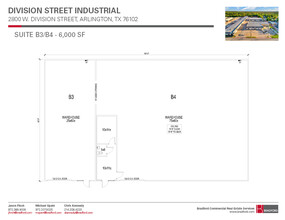 2800 W Division St, Arlington, TX for rent Floor Plan- Image 2 of 2