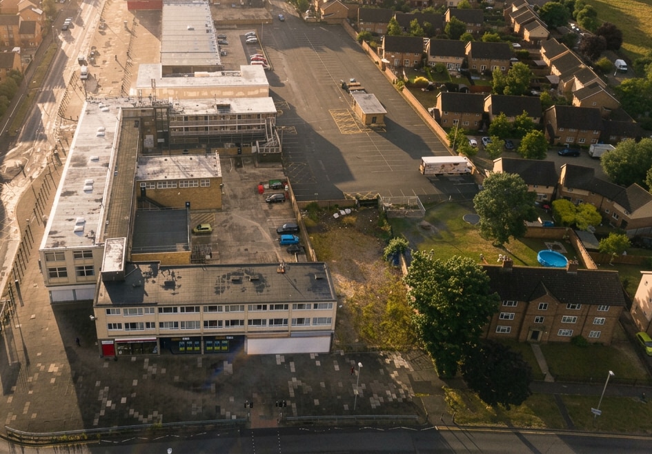 Coronation Square, Cheltenham for sale Aerial- Image 1 of 3