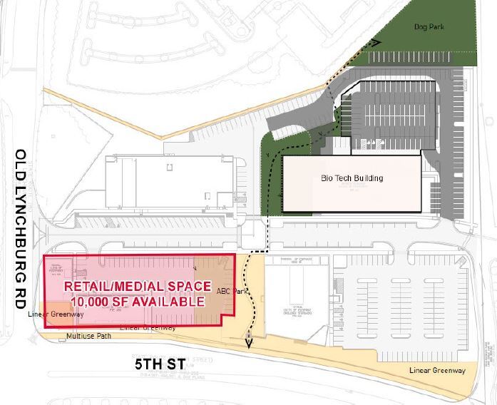 500 Old Lynchburg Rd, Charlottesville, VA for rent Site Plan- Image 1 of 1