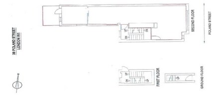 38 Poland St, London to rent Floor Plan- Image 2 of 2