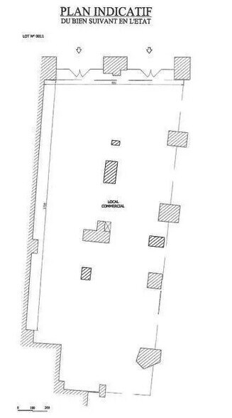 Retail in Vincennes for sale - Floor Plan - Image 3 of 3