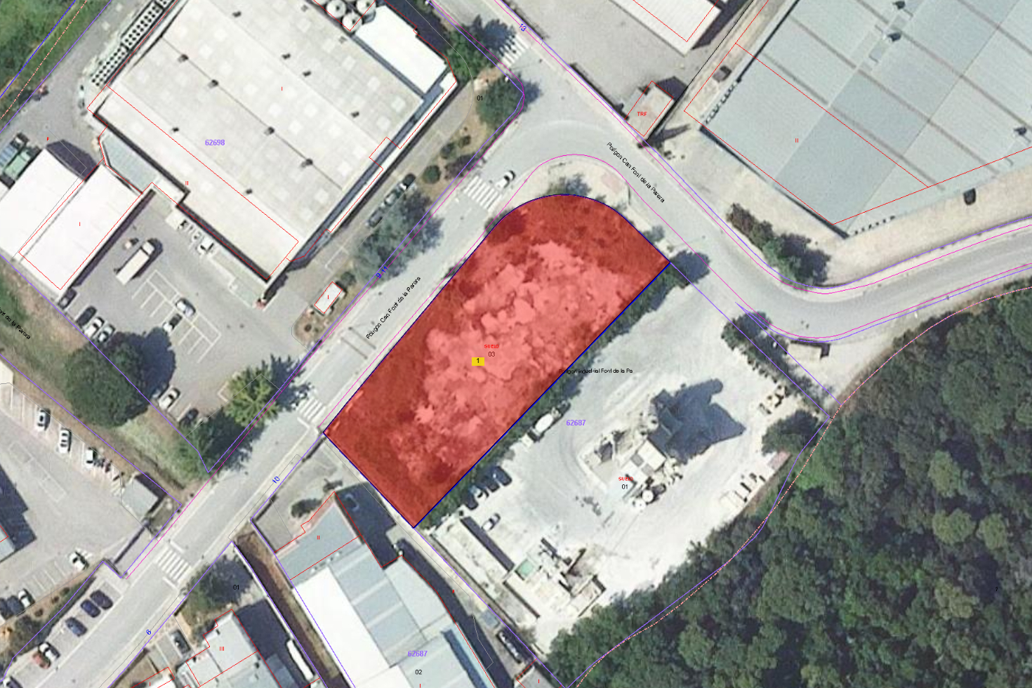 Calle Isaac Peral, 26, La Roca del Vallès, Barcelona to rent Plat Map- Image 1 of 3