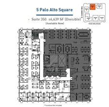 3000 El Camino Real, Palo Alto, CA for rent Floor Plan- Image 1 of 1