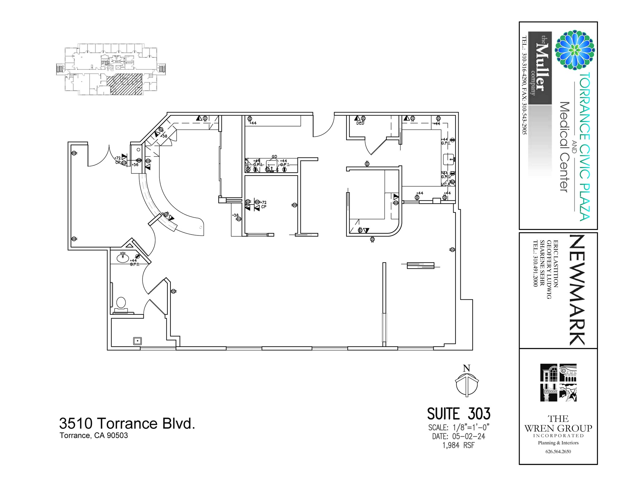 3400 Torrance Blvd, Torrance, CA for rent Floor Plan- Image 1 of 1