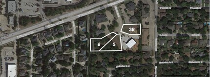 Chadwick Ct, Hurst, TX - aerial  map view