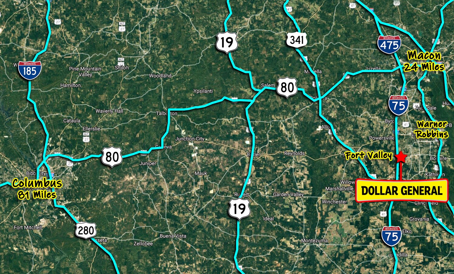 Highway 96, Fort Valley 31030 UK