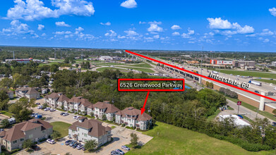 6526 Greatwood Pky, Sugar Land, TX - AERIAL  map view - Image1