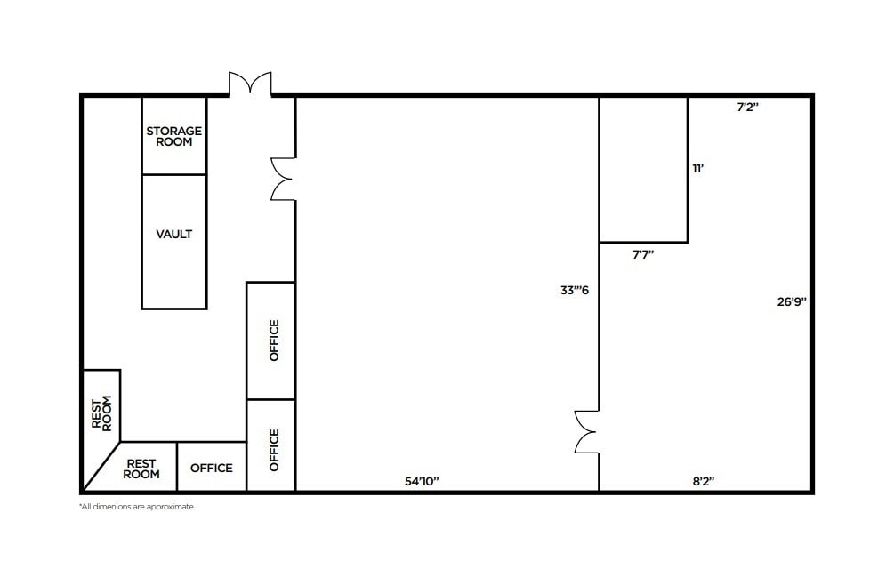 6886 Pearl Rd, Middleburg Heights, OH to rent Floor Plan- Image 1 of 1