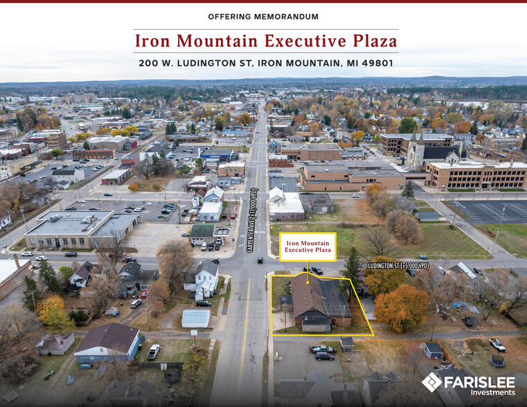 200 W Ludington St, Iron Mountain, MI for sale - Building Photo - Image 1 of 5