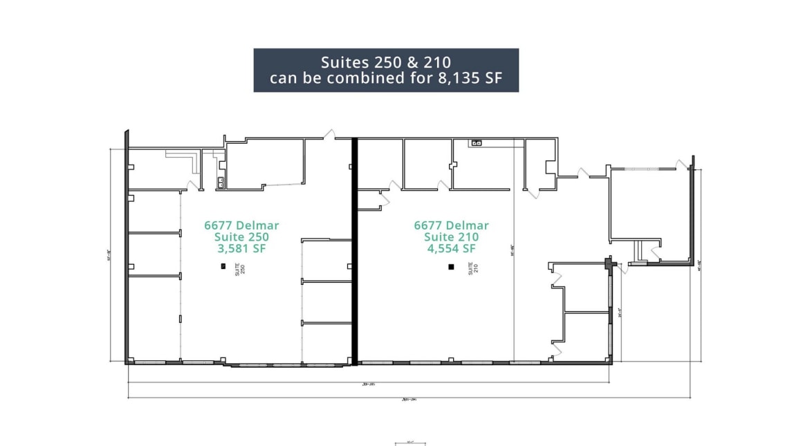 6677-6683 Delmar Blvd, University City, MO for rent Floor Plan- Image 1 of 1