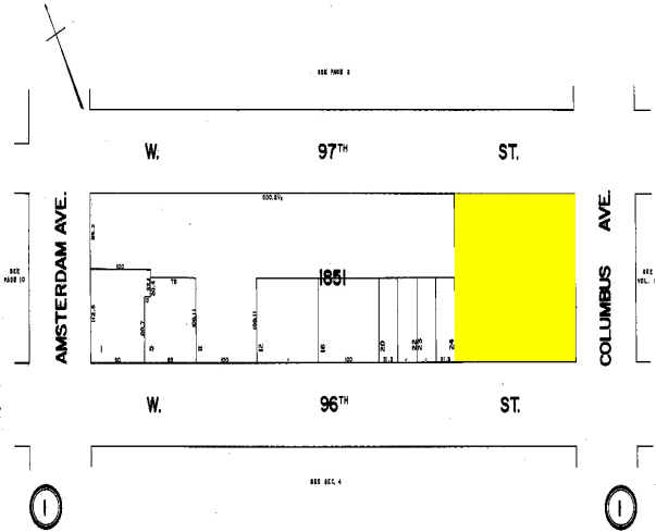 750 Columbus Ave, New York, NY for sale - Plat Map - Image 1 of 1