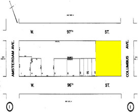 750 Columbus Ave, New York, NY for sale Plat Map- Image 1 of 1