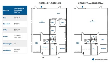 1635 S Rancho Santa Fe Rd, San Marcos, CA for rent Floor Plan- Image 2 of 2