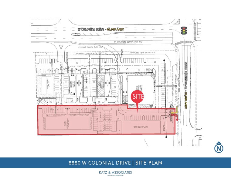 8880 W Colonial Dr, Orlando, FL for rent - Site Plan - Image 2 of 5