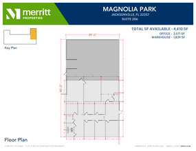 5220 Shad Rd, Jacksonville, FL for rent Floor Plan- Image 1 of 1