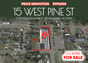 15 W Pine St, Mount Union, PA for sale Building Photo- Image 1 of 4