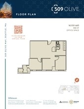 509 Olive Way, Seattle, WA to rent Floor Plan- Image 1 of 1