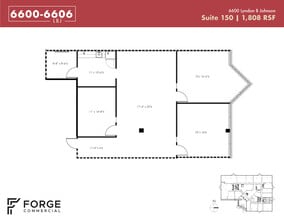 6600 Lyndon B Johnson Fwy, Dallas, TX for rent Floor Plan- Image 1 of 2