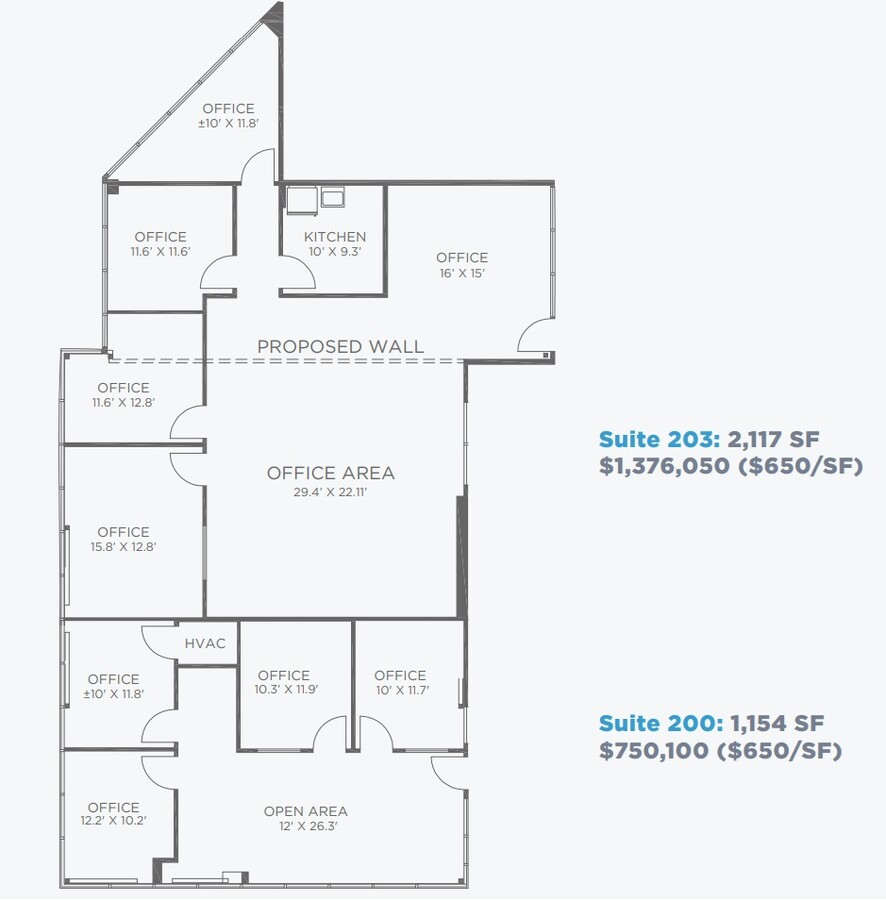 5080 Shoreham Pl, San Diego, CA 92122 - Unit 200 -  - Floor Plan - Image 1 of 1