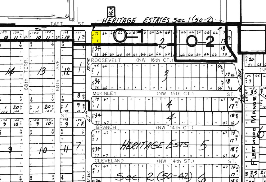 6780 Taft St, Hollywood, FL for sale - Plat Map - Image 2 of 56