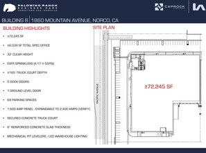 Palomino Ranch, Norco, CA for rent Site Plan- Image 1 of 2