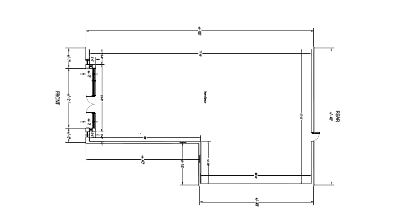 230 Rodi & Frankstown Rd, Pittsburgh, PA to rent Floor Plan- Image 1 of 2