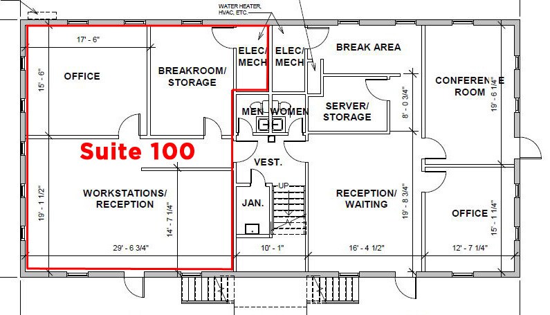 1405 Thompson Cir, Gardendale, AL for rent - Floor Plan - Image 3 of 4