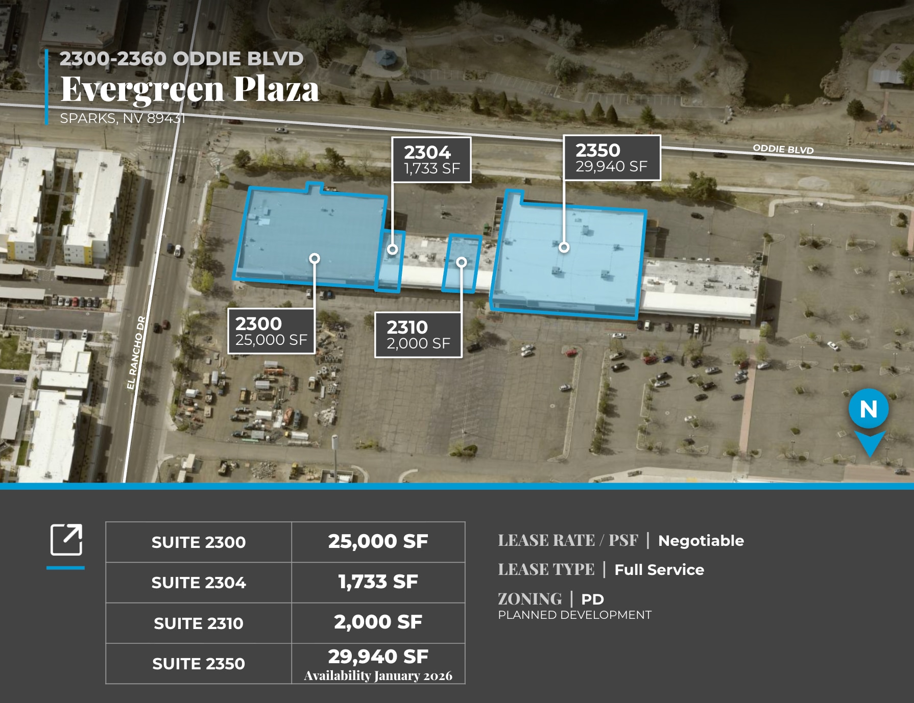 2300-2360 Oddie Blvd, Sparks, NV to rent Interior Photo- Image 1 of 1