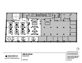 350 N Clark St, Chicago, IL to rent Floor Plan- Image 1 of 5