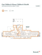 1340 Empire Central Dr, Dallas, TX to rent Floor Plan- Image 1 of 1