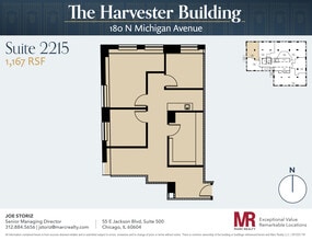 180 N Michigan Ave, Chicago, IL to rent Floor Plan- Image 1 of 1