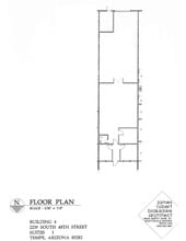 2105 S 48th St, Tempe, AZ to rent Floor Plan- Image 1 of 1