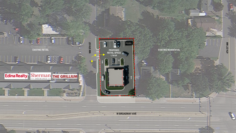 467 W Broadway Ave, Forest Lake, MN for rent - Site Plan - Image 2 of 2