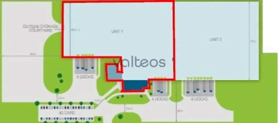 Office in Lespinasse to rent - Site Plan - Image 3 of 3