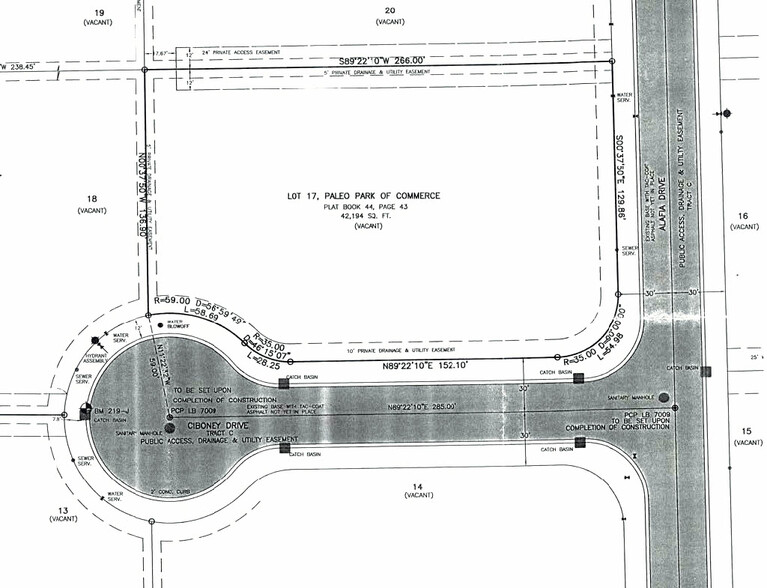 Ciboney Ct, Sarasota, FL for sale - Site Plan - Image 2 of 2