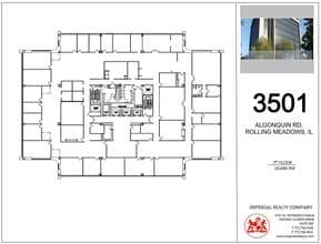 3501 Algonquin Rd, Rolling Meadows, IL to rent Floor Plan- Image 1 of 15