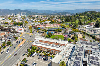 1800 S Brand Blvd, Glendale, CA - aerial  map view