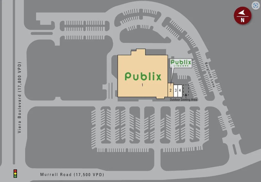 NEC Murrell Road & Berglund Lane, Melbourne, FL for rent - Site Plan - Image 3 of 3