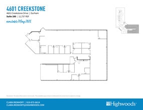 4601 Creekstone Dr, Durham, NC for rent Floor Plan- Image 2 of 2