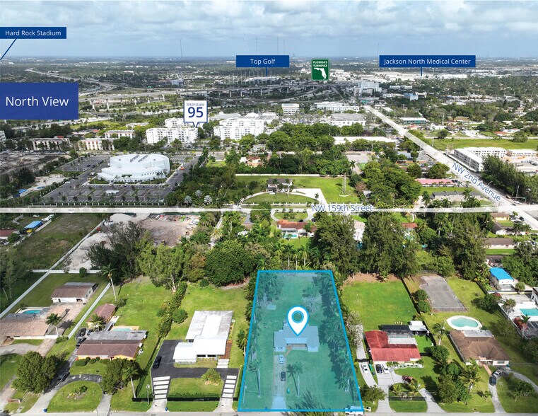 295 Nw 157th St, Miami, FL for sale - Aerial - Image 3 of 3