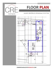 1601 67th Ave N, Brooklyn Center, MN for rent Floor Plan- Image 1 of 6