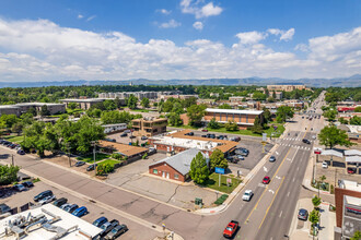 7390 W 38th Ave, Wheat Ridge, CO - aerial  map view