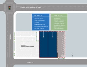 132 W 39th St, Los Angeles, CA to rent Site Plan- Image 1 of 1